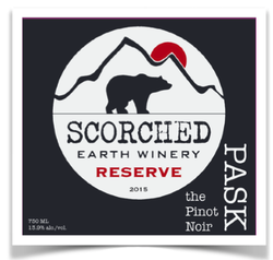 2015 Reserve PASK the Pinot Noir